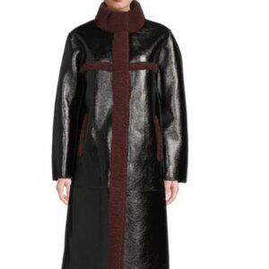 Apparis Tilly Reversible Faux Fur Shearling Lined Coat